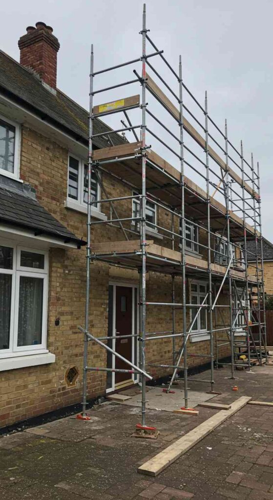 Industrial and commercial scaffoling rental